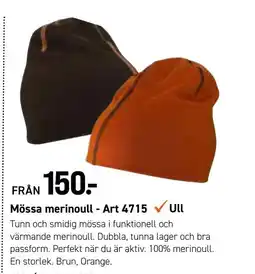 Engelsons Mössa merinoull - Art 4715 ✓Ull erbjuda