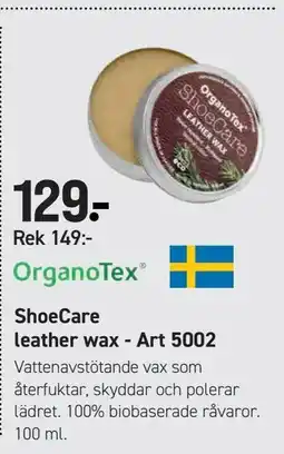 Engelsons ShoeCare leather wax - Art 5002 erbjuda