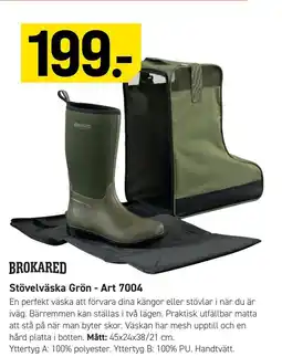 Engelsons Stövelväska Grön - Art 7004 erbjuda