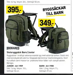 Engelsons BROKARED Stolsryggsäck Barn/Junior erbjuda