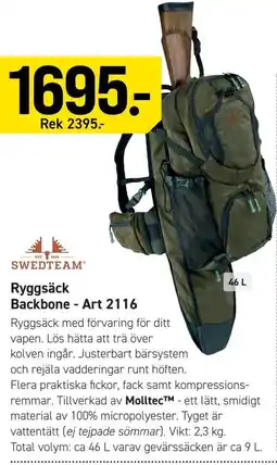 Engelsons Ryggsäck Backbone - Art 2116 erbjuda