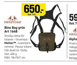 Engelsons Bino Bag grön Art 1648 erbjuda