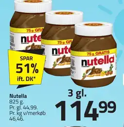 Fleggaard Nutella erbjuda
