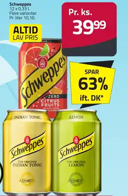 Fleggaard Schweppes erbjuda
