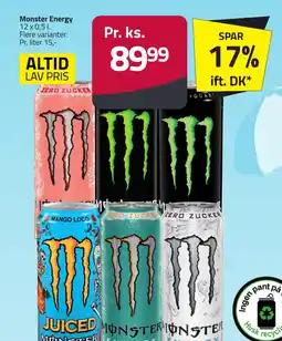 Fleggaard Monster energy erbjuda