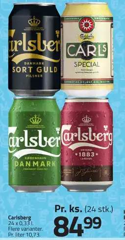 Fleggaard Carlsberg erbjuda