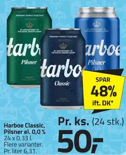 Fleggaard HARBOE Classic pilsner el. 0,0% erbjuda