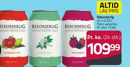 Fleggaard Rekorderlig erbjuda