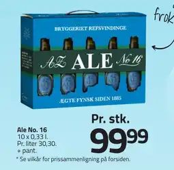 Fleggaard ALE No. 16 erbjuda