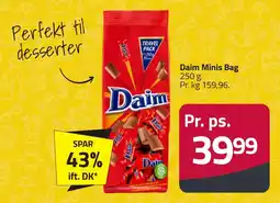 Fleggaard DAIM Minis bag erbjuda
