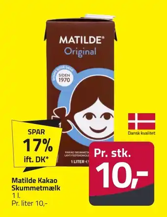 Fleggaard MATILDE Kakao skummetmælk erbjuda