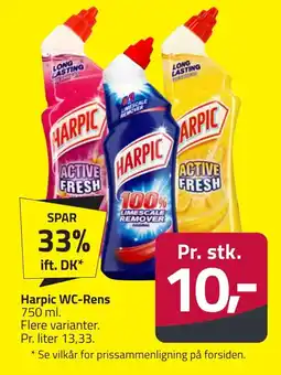 Fleggaard Harpic wc-rens erbjuda