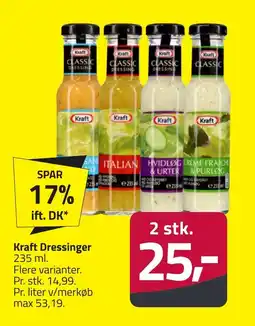 Fleggaard Kraft dressinger erbjuda
