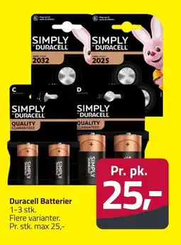 Fleggaard DURACELL Batterier erbjuda
