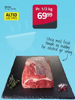 Fleggaard Rib eye erbjuda