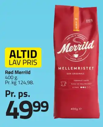Fleggaard Rød merrild erbjuda