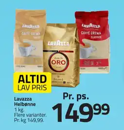 Fleggaard LAVAZZA Helbønne erbjuda