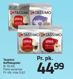 Fleggaard TASSIMO Kaffekapsler erbjuda
