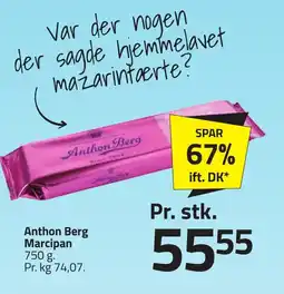 Fleggaard ANTHON BERG Marcipan erbjuda