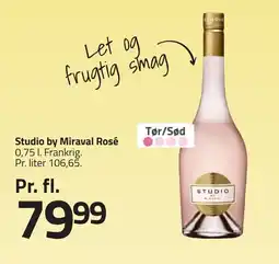 Fleggaard Studio by miraval rosé erbjuda