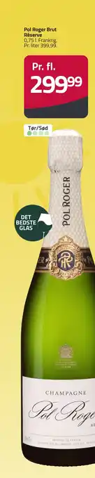 Fleggaard Pol roger brut réserve erbjuda