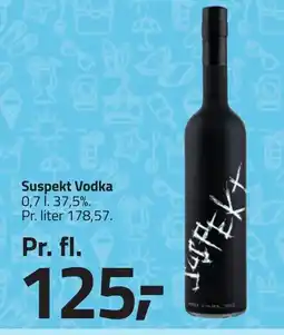 Fleggaard Suspekt vodka erbjuda