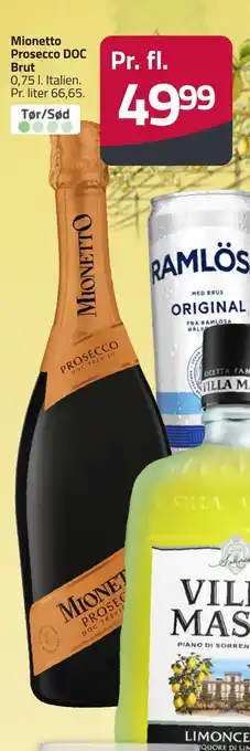 Fleggaard MIONETTO Prosecco doc brut erbjuda
