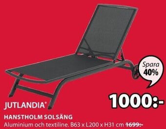 JYSK Hanstholm Solsäng erbjuda