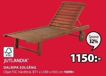 JYSK Dalripa Solsäng erbjuda