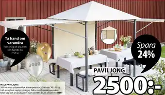 JYSK Malt Paviljong erbjuda