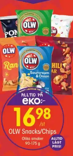 EKO OLW Snacks/Chips erbjuda