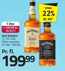 Fleggaard Jack Daniel's erbjuda