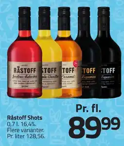 Fleggaard Råstoff Shots erbjuda