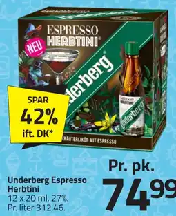 Fleggaard Underberg Espresso erbjuda