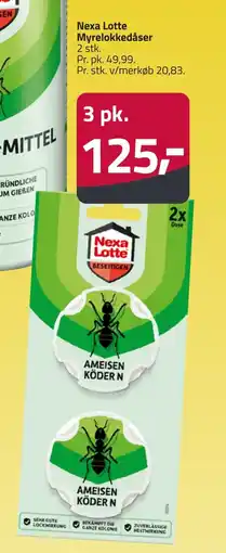 Fleggaard Nexa Lotte Myrelokkedåser erbjuda