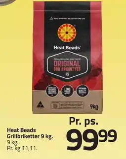 Fleggaard Heat Beads Grillbriketter erbjuda