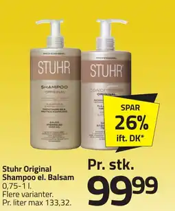 Fleggaard Stuhr Original Shampoo el. Balsam erbjuda