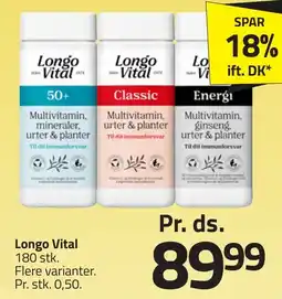 Fleggaard Longo Vital erbjuda