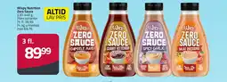 Fleggaard Wispy Nutrition Zero Sauce erbjuda