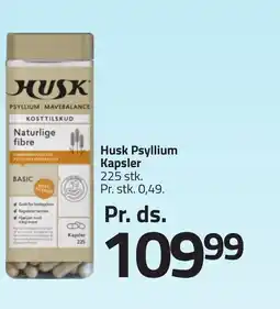 Fleggaard Husk Psyllium Kapsler erbjuda