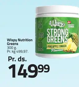 Fleggaard Wispy Nutrition Greens erbjuda