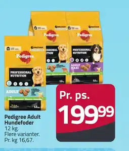 Fleggaard Pedigree Adult Hundefoder erbjuda