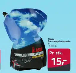 Fleggaard Alaska Sommersprinklervæske erbjuda