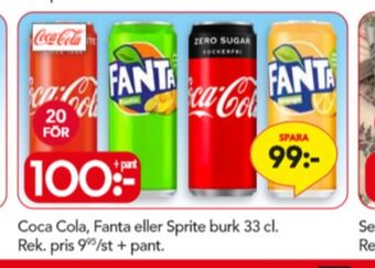 Bo Ohlsson Coca Cola Zero Läskedryck erbjuda