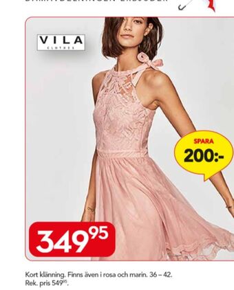 Bo Ohlsson Vila Klänning erbjuda