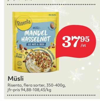Hemköp Risenta Müsli erbjuda