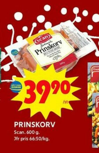 ICA Kvantum Scan Prinskorv erbjuda