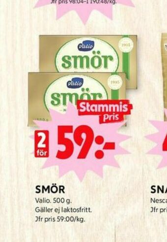 ICA Kvantum Valio Smör erbjuda