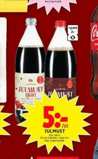 ICA Maxi ICA Julmust erbjuda