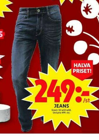 ICA Maxi Grant Jeans erbjuda